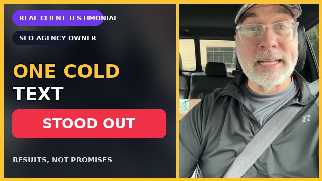 SEO agency owner client testimonial thumbnail